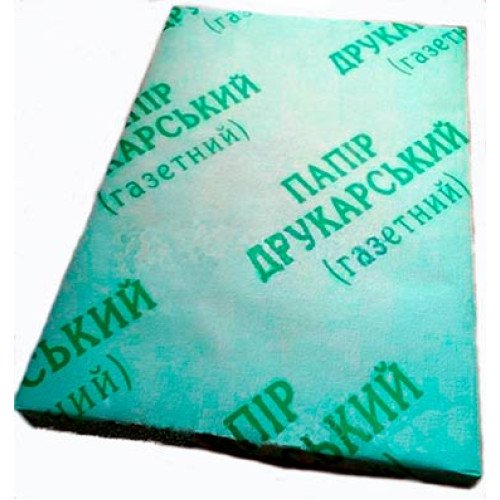  Бумага газетная