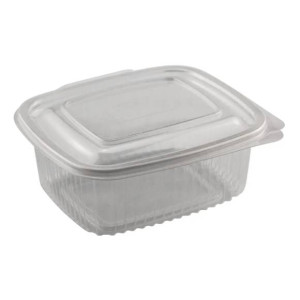 Контейнер одноразовый с крышкой 500 мл (ПС-170т)