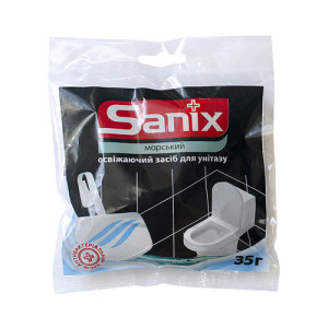 Туалетний блок для унітаза Sanix Морський 35 г (00509)