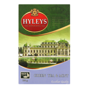 Чай рассыпной Hyleys Английский зеленый с мятой 100 г (006077) Чай рассыпной Hyleys Английский зеленый с мятой 100 г (006077)