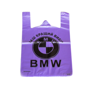 Пакет майка BMW 62х70 см 50 мкм 50 шт. ассорти (081499)