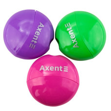 Точилка пластиковая Axent с контейнером Ассорти (1154-A)