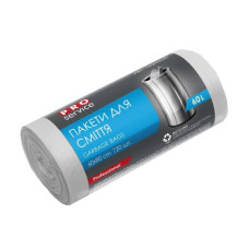 Пакеты для мусора Pro Service 60 л 20 шт.  Белые (16205650)