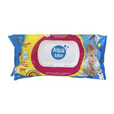 Влажные салфетки детские Aqua Baby Ромашка с клапаном 120 шт. (1656954) Влажные салфетки детские Aqua Baby Ромашка с клапаном 120 шт. (1656954)