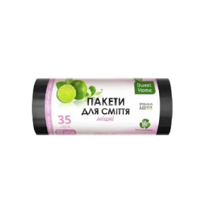 Пакеты для мусора Anna Zaradna 35 л 30 шт. крепкие Черные (18466)