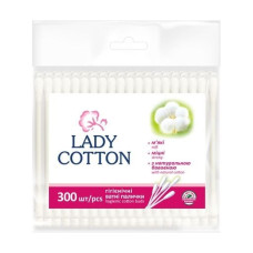 Ватные палочки Lady Cotton 300 шт. (21402) Ватные палочки Lady Cotton 300 шт. (21402)