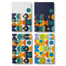 Тетрадь Base Forms A5 в твердом переплете 240 листов в клетку Ассорти (21504) Тетрадь Base Forms A5 в твердом переплете 240 листов в клетку Ассорти (21504)