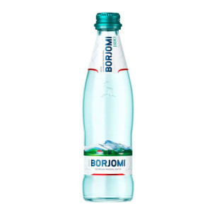 Вода Borjomi 0.33 л газированная (231779)