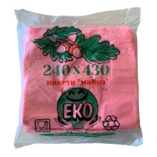 Пакет майка 24х43 9,5 мкм 180 шт. Ассорти (2470243)