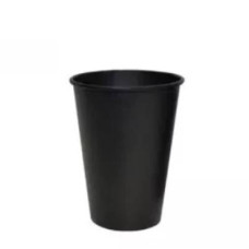 Стакан картонный Black 250 мл 50 шт. Черный (250502)