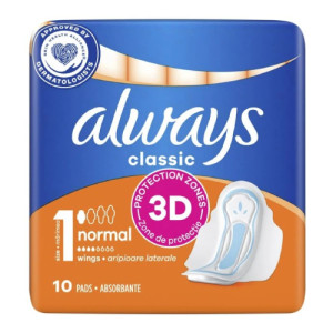 Гигиеническая прокладка Always Classic (Normal) 10 шт. (259275) Гигиеническая прокладка Always Classic (Normal) 10 шт. (259275)