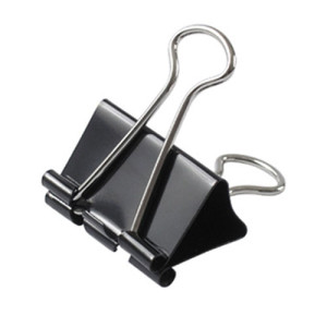 Биндеры Axent 41 мм 12 шт. Черные (4404-A)