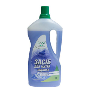 Засіб для миття підлоги RoNi концентрат Гірська свіжість 1 л (440528) Засіб для миття підлоги RoNi концентрат Гірська свіжість 1 л (440528)