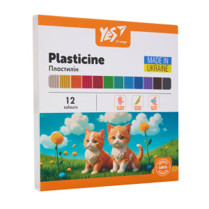 Пластилин Yes Orange Line 12 цветов 240 г (540689) Пластилин Yes Orange Line 12 цветов 240 г (540689)