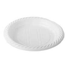 Тарелка сетка d165 мм 100 шт. Белая (695180)
