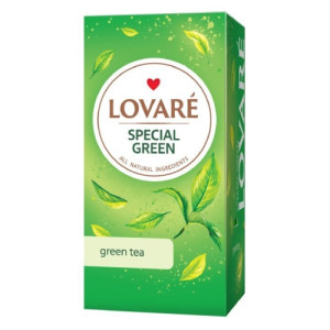 Чай зелений пакетований LOVARE Special Green 24 шт. (74858) Чай зелений пакетований LOVARE Special Green 24 шт. (74858)