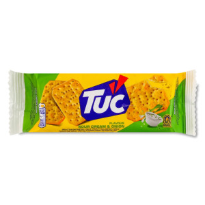 Крекер TUC сметана-цибуля 100г  (76076)