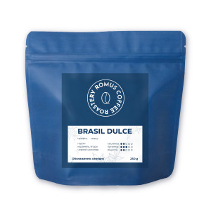 Кава в зернах Romus Coffee Roastery Brasil Dulce 250 г (78452)