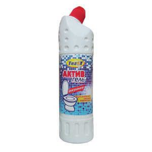 Чистящее средство для унитаза TezaT Актив кислотный 1 л (90133)