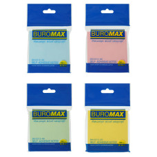 Бумага для заметок Buromax с клейким слоем 76x76 мм 100 листов Ассорти (BM.2312-99) Бумага для заметок Buromax с клейким слоем 76x76 мм 100 листов Ассорти (BM.2312-99)