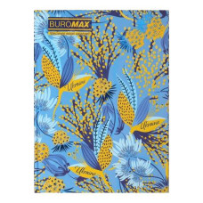 Записная книга Buromax Floristica A5 96 листов в клетку Голубая (BM.24511104-14) Записная книга Buromax Floristica A5 96 листов в клетку Голубая (BM.24511104-14)
