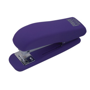 Степлер пластиковый Buromax Rubber Touch №24/6-26/6 20 л Фиолетовый (BM.4202-07)