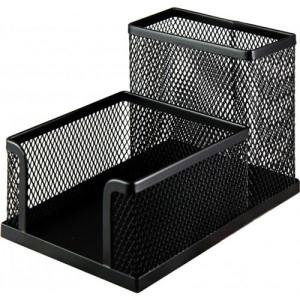 Металлическая подставка-органайзер Buromax Черная (BM.6242-01)