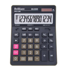 Калькулятор Brilliant 14-разрядный Черный (BS-554N)