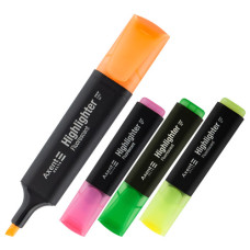 Набор текстовых маркеров Delta by Axent Highlighter 1-5 мм 4 шт. (D2501-40)