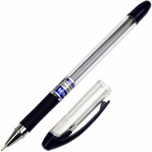 Ручка масляная Hiper Max Writer Evolution Черная 0.7 мм (HO-335-ES черный)