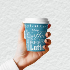 Стакан бумажный Romus Drink time 180 мл 50 шт. Темно-синий (R18050774)