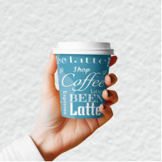 Стакан бумажный Romus Drink time 250 мл 40 шт. Темно-синий (R25040774)