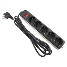 Фільтр мережевий Maxxter 4.5 м 5 розеток.Чорний (SPM5-G-15B)