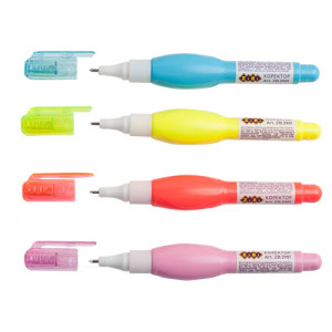 Корректор-ручка ZiBi 5 мл с металлическим наконечником Ассорти (ZB.2901)