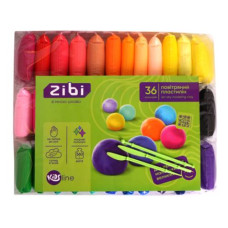 Пластилін повітряний для ліплення ZiBi Kids Line 36 кольорів (ZB.6298) Пластилін повітряний для ліплення ZiBi Kids Line 36 кольорів (ZB.6298)