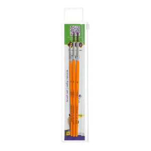 Набір пензлів ZiBi Kids Line поні круглі №2,5,6 (ZB.6953) Набір пензлів ZiBi Kids Line поні круглі №2,5,6 (ZB.6953)