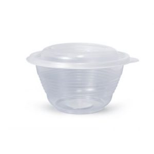 Супница с крышкой 500 мл Прозрачная (ПП-117-500проз)