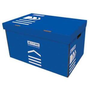 Короб архивный для боксов Buromax 560 мм Синий (BM.3270-02) Короб архивный для боксов Buromax 560 мм Синий (BM.3270-02)