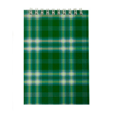 Блокнот Buromax Shotlandka A6 48 листов в клеточку Зеленый (BM.2480-04)