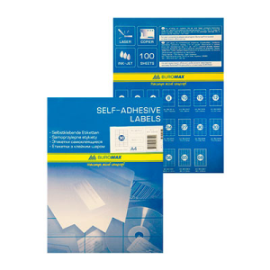 Набор этикеток самоклеющихся Buromax 100 листов 70х29.7 мм (BM.2846)