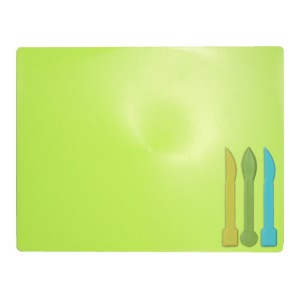 Доска пластилина ZiBi 3 стека Салатова (ZB.6910-15)