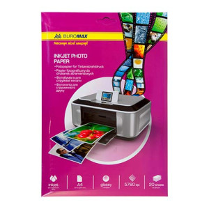 Фотобумага Buromax A4 230 г/м2 20 листов Глянцевая (BM.2220-6020) Фотобумага Buromax A4 230 г/м2 20 листов Глянцевая (BM.2220-6020)
