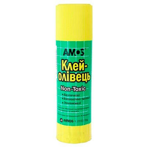 Клей-олівець Amos PVP основа 35 г (Am-3235)