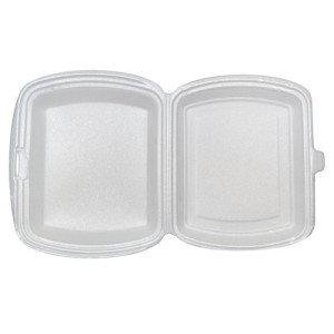 Контейнеры одноразовые из ВПС для мини-гамбургера 250 шт. Белые (HP-9 бел)