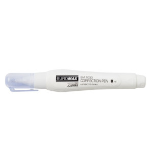 Коректор-ручка Buromax Jobmax 8 мл (BM.1033) Коректор-ручка Buromax Jobmax 8 мл (BM.1033)