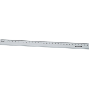 Лінійка Buromax алюмінієва 30 см Срібляста (BM.5800-30)