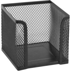 Металлическая подставка для бумаги Axent 100х100х100мм Черная (2112-01-A)