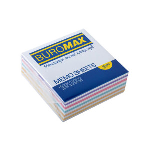 Папір для нотаток Buromax Проклеєний 80х80 мм 400 аркушів Зебра (BM.2252) Папір для нотаток Buromax Проклеєний 80х80 мм 400 аркушів Зебра (BM.2252)