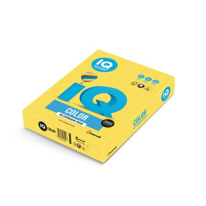 Бумага цветная IQ Color A4 80 г/м2 500 листов канареечно-желтый (CY39/A4/80/IQ)