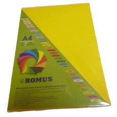 Бумага цветная Romus A4 80 г/м2 100 листов Горчичный (R50812)